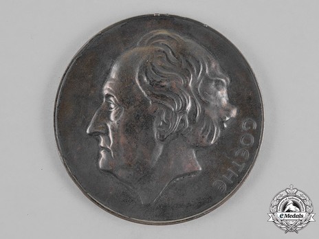 Goethe Medal for Art and Science (2nd pattern) Reverse