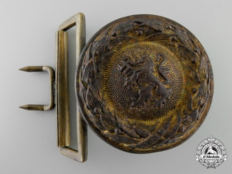 Forestry Thuringia State Officials Belt Buckle Obverse