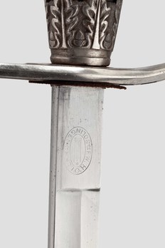 German Police NCO's Sword by F. W. Höller Maker Mark