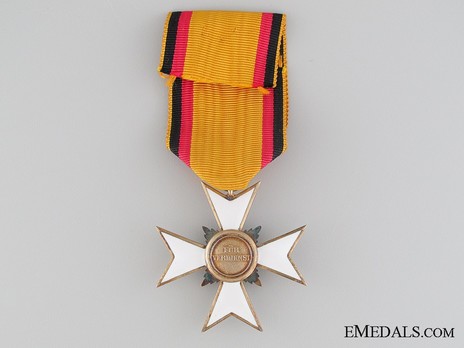 Order of Merit, Civil Division, III Class Cross Reverse