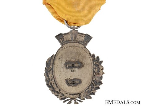 III Class Medal (for 15 Years) Reverse
