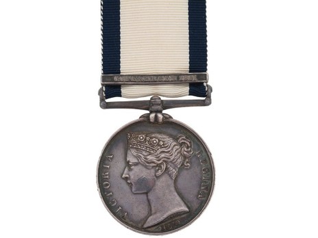 Silver Medal (with "COPENHAGEN 1801" clasp) Obverse