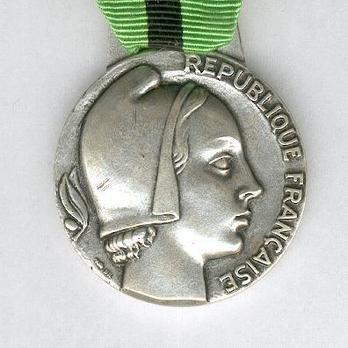 Silver Medal (stamped "GEORGES GUIRAUD," 1959-) Obverse