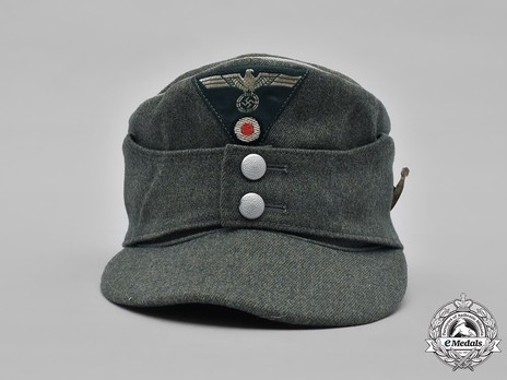 German Army Officer's Visored Field Cap M43 Front