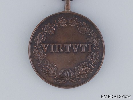 Royal Order of Merit of St. Michael, Bronze Medal Reverse