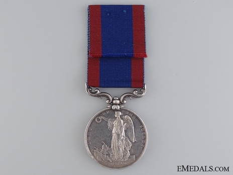 Silver Medal (for the Battle of Sobraon) Reverse
