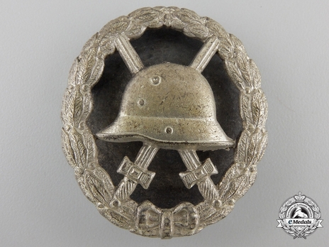 Wound Badge, in Silver (screwback, cut-out) Obverse