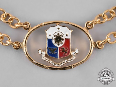 Order of the Golden Heart, Grand Collar Obverse Detail