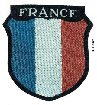 German Army France Sleeve Insignia Obverse