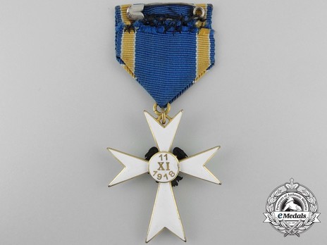 White Cross of the Estonian Defence League, III Class Reverse