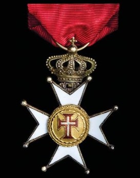 Military Order of Christ, Type I, Knight (Special Military Insignia) Obverse