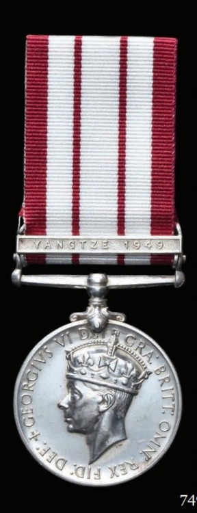 Naval+general+service+medal+1915 62%2c+yangtze+1949+clasp%2c+obv+