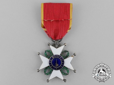 Order of the Lion of Limburg, Knight's Cross (in silver gilt) Reverse with Ribbon