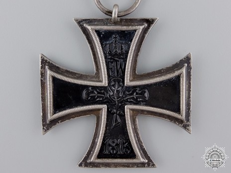 Iron Cross 1914, II Class Cross, by K.A.G. Reverse