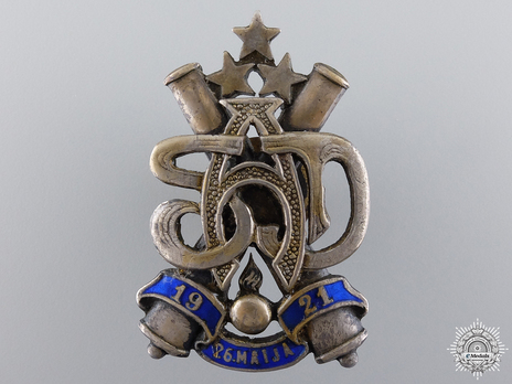 Heavy Artillery Division Badge Obverse