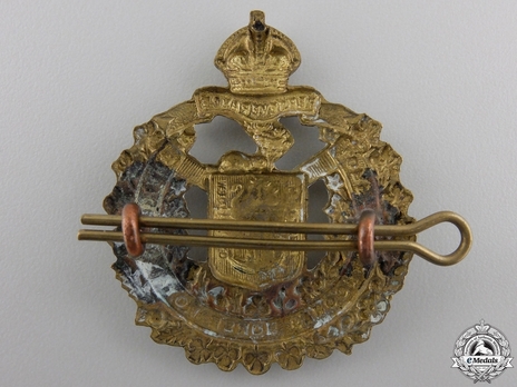 Lord Strathcona's Horse Officers Cap Badge Reverse