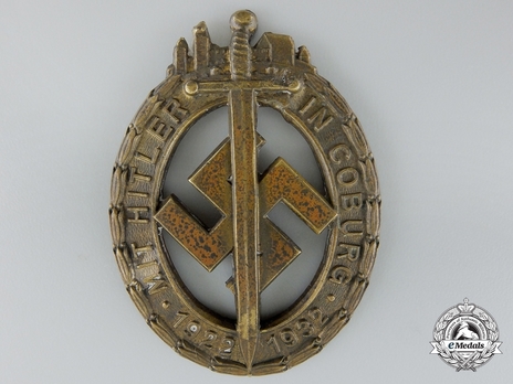 Coburg Honour Badge, in Bronze Obverse