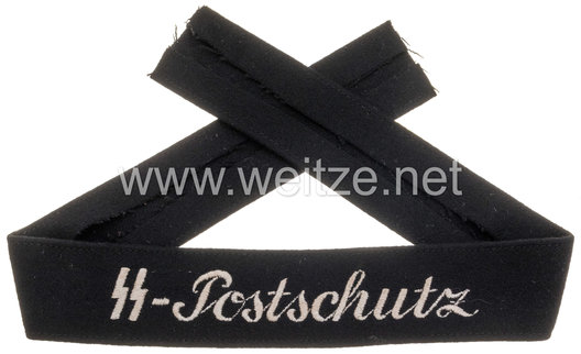 Reichspost SS-Postschutz Cuff Title Obverse