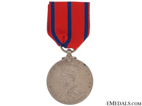 Silver Medal (for Scottish Police) Obverse