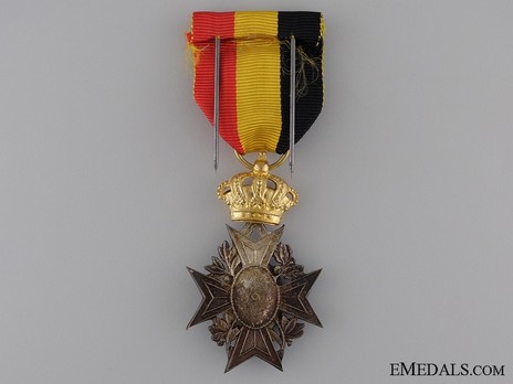 Special Decoration, in Gold (for Mutual Aid Societies) (by Fonson) Reverse