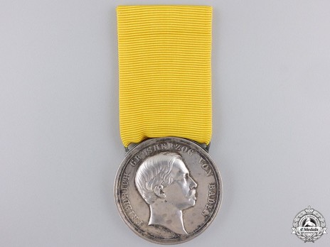 Civil Merit Medal in Silver, Type VI (1857-1865) Obverse