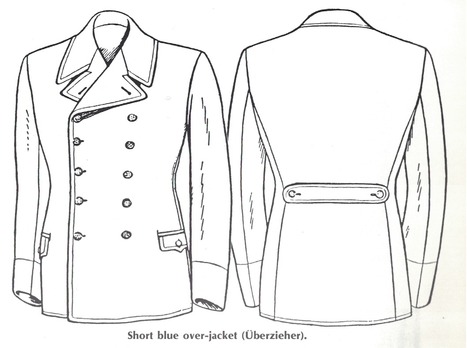 Naval HJ Winter Jacket Obverse & Reverse