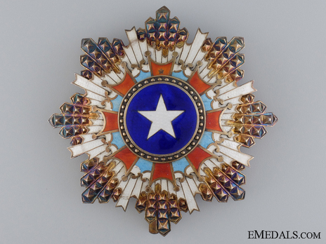 Order of the Brilliant Star, III Class Star Obverse