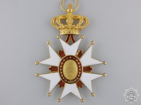 Order of Saint Joseph, Grand Cross  Reverse