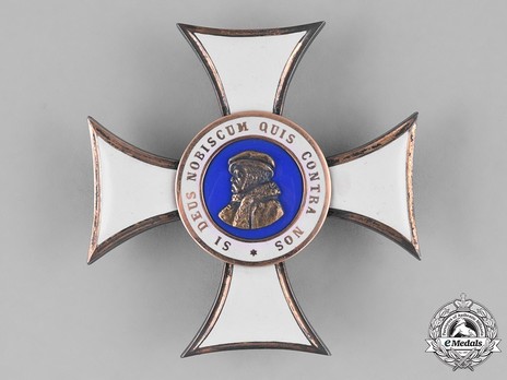 Order of Philip the Magnanimous, Type II, Commander Breast Star (with enamel) Obverse 