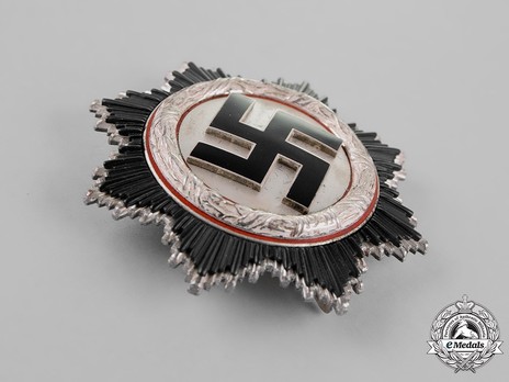 German Cross, in Silver, by C. F. Zimmermann ("20", cupal) Obverse