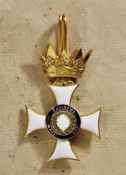Order of Military Merit, Type III, Knight's Cross (1864-1886 version) Obverse