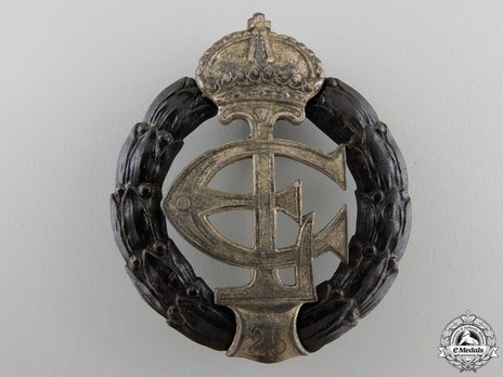 War Honour Decoration, 1917 (in war material) Obverse