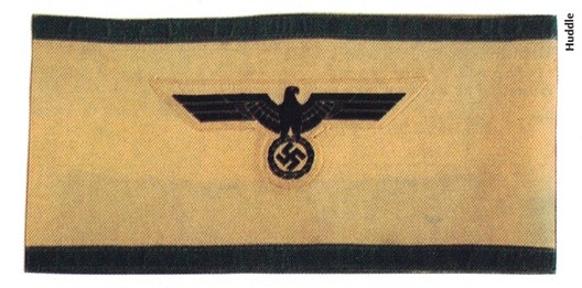 German Army Air Defense Leader of the Army Armband Obverse