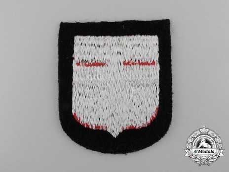 Waffen-SS Danish Volunteer Arm Shield Reverse