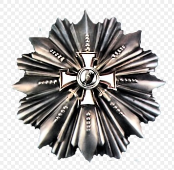 Military Order of the Bear Slayer, I Class Breast Star Obverse