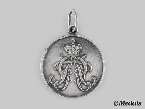 Schwarzburg Duchy Honour Cross, Silver Medal Reverse