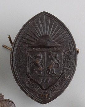 University of Western Ontario Canadian Officer Training Corps Other Ranks Cap Badge Obverse