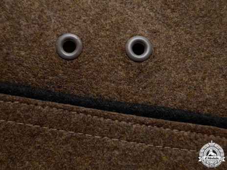 RAD NCO/EM's Cloth Cap Detail Vents