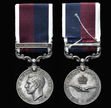 Royal Air Force Levies Long Service and Good Conduct Medal (1949-1952)