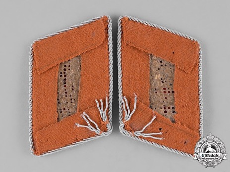 Luftwaffe Specialist Leaders Groups K and Z Collar Tabs (Signals/Communication version) Reverse