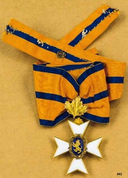 Schwarzburg Duchy Honour Cross, Civil Division, I Class Honour Cross (with oak leaves) Obverse