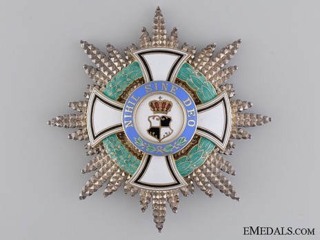 Order of the Royal House, Type I, Civil Division, Grand Cross Breast Star Obverse