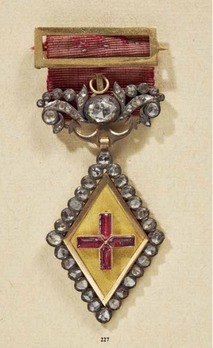 Order of Montesa, Diamonds, Andreas Thies, Obv