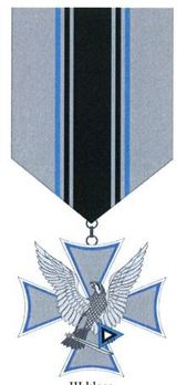 Air Force Merit Cross, III Class (for 2 Years) Obverse