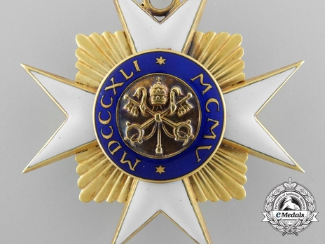Order of St. Sylvester Commander (with gold) Reverse