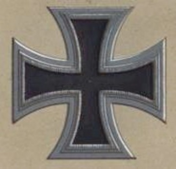 Iron Cross 1813, I Class (type II) Obverse