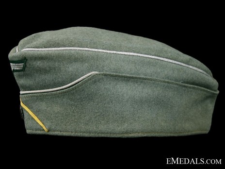 German Army Post-1936 Signals Officer's Field Cap M38 Left Side