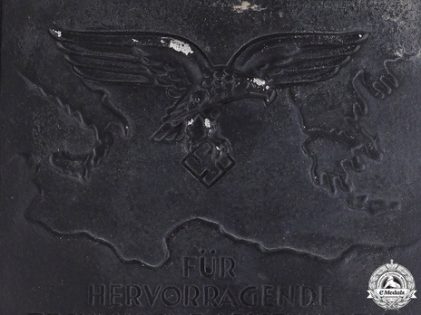 Honour Plaque of Commander-in-Chief South (in black) Obverse 
