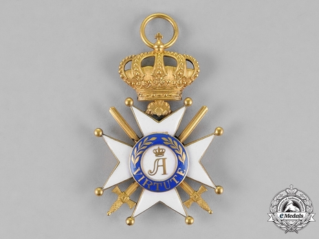 Order of Civil and Military Merit of Adolph of Nassau, Officer with Crown (Military Division)