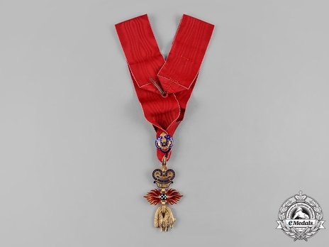 Order of the Golden Fleece, Neck Decoration (in Gold, by Rothe, c. 1880) Reverse